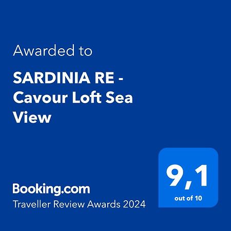 Апартаменти Sardinia Re - Cavour Loft Sea View Альгеро Екстер'єр фото
