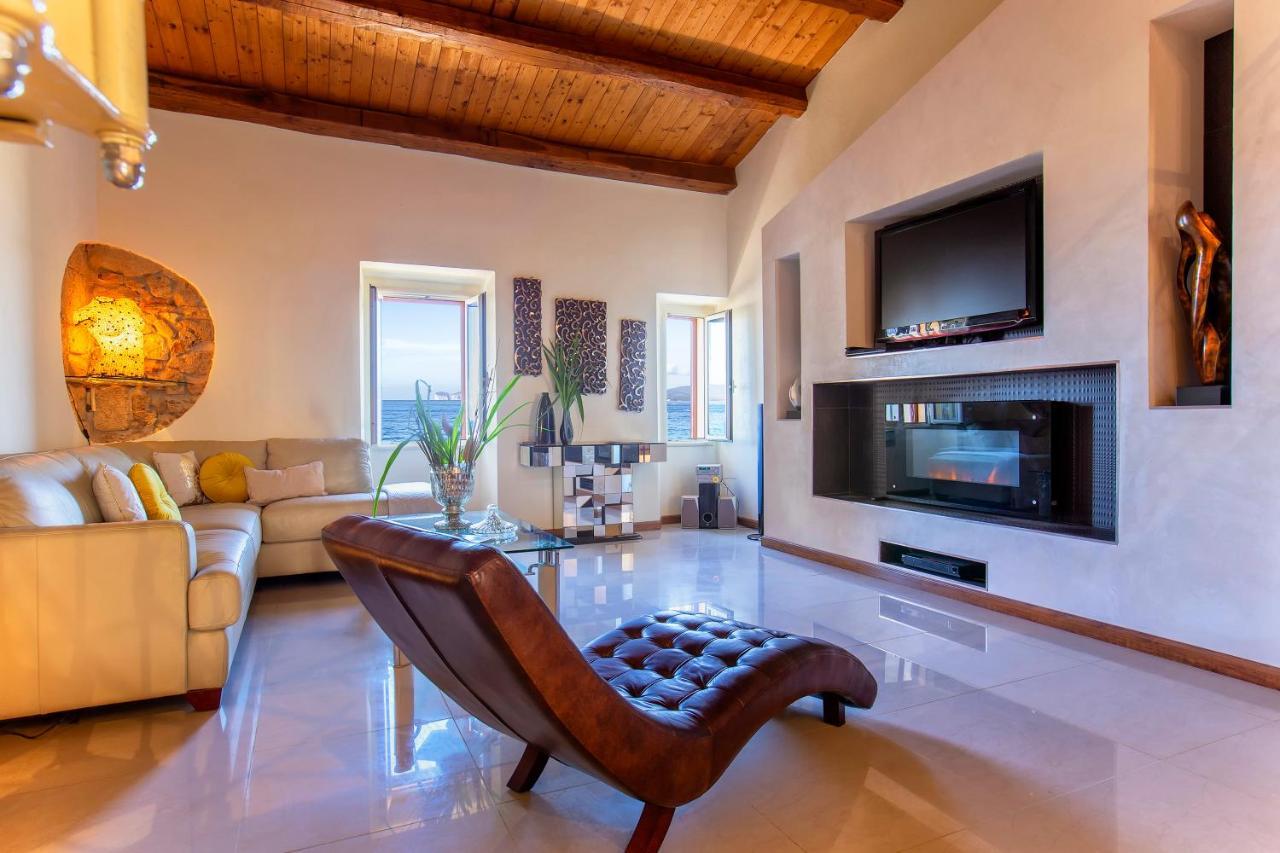 Апартаменти Sardinia Re - Cavour Loft Sea View Альгеро Екстер'єр фото